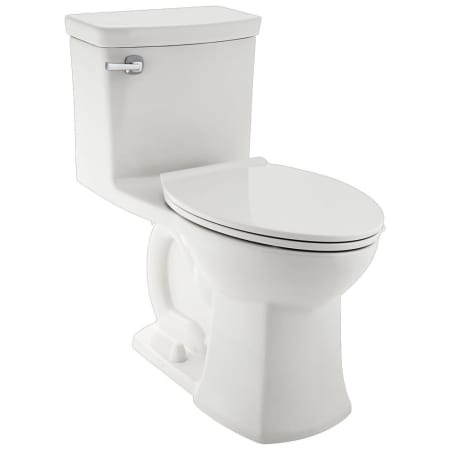 American Standard Townsend 1.28 GPF One-Piece Elongated Comfort Height Toilet with Left Hand Tank Lever and Seat Included White