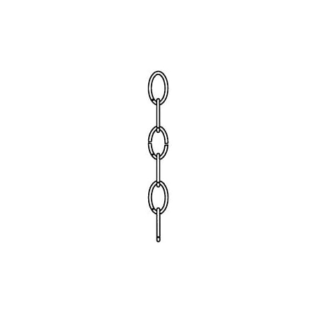 Hinkley Lighting 5' Length of Extra Chain Aged Zinc
