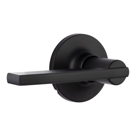 Miseno Hazel Flat Bar Passage Door Lever Set Matte Black