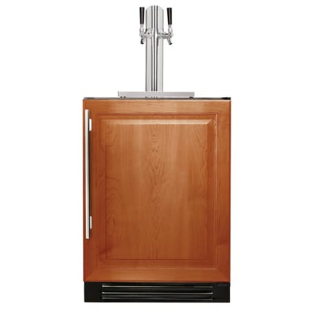 Finish: True Residential 24 Inch Wide Built-In Double Tap Kegerator Overlay Panel