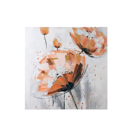 Varaluz Vibrance 40 Inch x 40 Inch "Playful Posey" Hand Painted Wall Art on Canvas N/A