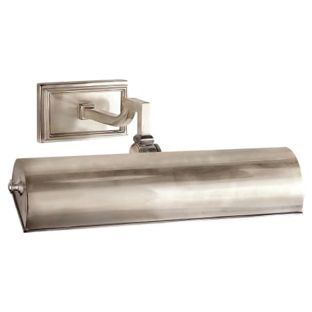 Visual Comfort Dean 14" Hardwired or Plug-In Picture Light by Alexa Hampton Brushed Nickel