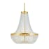 Crystorama Lighting Group Rylee 8 Light 25" Wide Beaded Empire Chandelier Antique Gold