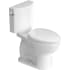 Duravit No. 1 PRO 1.28 GPF Two Piece Elongated Chair Height Toilet with Left Hand Lever - Less Seat White
