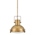 Hinkley Lighting Nautique 1 Light 13" Wide Pendant Heritage Brass