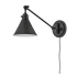 Hinkley Lighting Arti 10" Tall Hardwired or Plug-In Wall Sconce Black