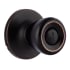 Miseno Buchanan Tulip Privacy Door Knob Set Oil Rubbed Bronze