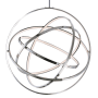 ET2 Gyro II 32" Wide LED Chandelier Polished Chrome