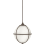Hinkley Lighting Odeon 3 Light 15" Wide Pendant Oil Rubbed Bronze
