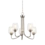 Kichler Valserrano 5 Light 24" Wide Chandelier Brushed Nickel