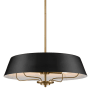 Kichler Luella 4 Light 22" Wide Pendant Black