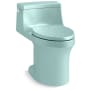 Kohler San Souci 1.28 GPF Elongated One-Piece Comfort Height Toilet with AquaPiston Technology - Seat Included 150th Spring Green