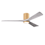 Matthews Fan Company Irene-3HLK 60" 3 Blade Indoor Ceiling Fan Light Maple / Barnwood Tone
