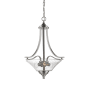 Millennium Lighting Natalie 3 Light 19" Wide Pendant Satin Nickel