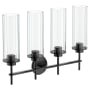 Moen Greenfield 4 Light 27" Wide Vanity Light Matte Black