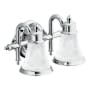 Moen 14" Wide 2 Light Bathroom Fixture from the Waterhill Collection Chrome