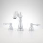 Signature Hardware Enid 1.2 GPM Widespread Bathroom Faucet with Drain Assembly Chrome