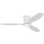 Visual Comfort Collins 52" 3 Blade Indoor LED Ceiling Fan Matte White